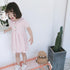 Girls' Dress 2022 Summer New Girls' Academic Skirt Cotton Princess Skirt